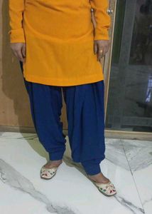 Beautiful Patiala Salwar And Kurti Set