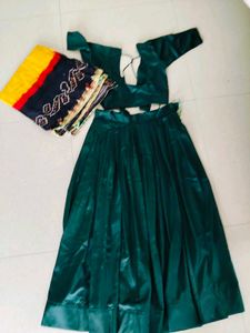 Elegant Green Lehenga Choli Set