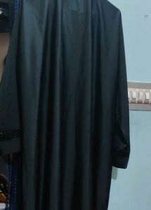 Elegant black Saudi Abaya