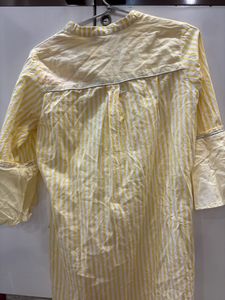Yellow White Striped Tunic