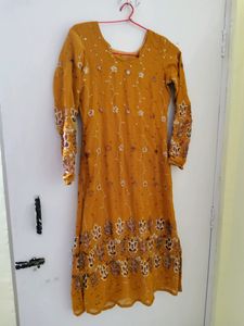 Top/Kurti  Embroidered And Sequin Work