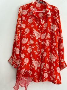 Stylish Designer Butterfly Worked Coord Set