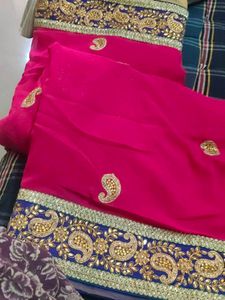 Designer Embroidered Saree