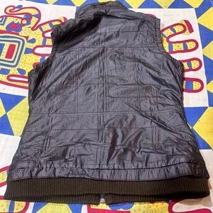 Plaid Sleeveless Jacket