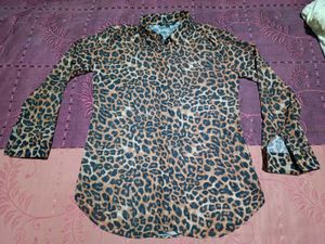 'Leopard Print Button-Down Shirt' 💫