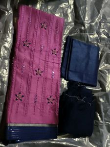 New Dress Material Unstitched No Return