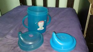 Baby Sippy Cups - Pink &amp; Blue