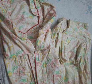 Floral Print Pajama Set