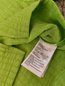H&amp;M DIVIDED Green Cropped Cardigan