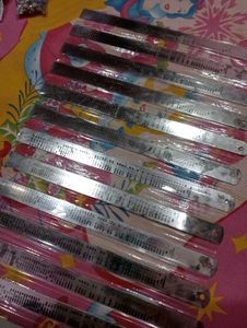Pack of 12 iron ruler