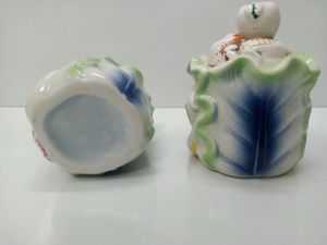 Antique Ceramic Container Pots