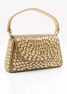 Sparkling Embellished Clutch Bag
