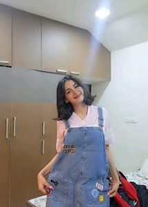 Cute Denim Pinafore Dress (Disney)