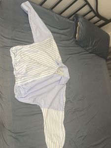zara open front shirt