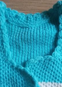 Striped Knit Sweater Vest