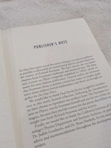 Six Easy Pieces by Feynman