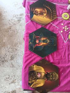 buddha frame 3pcs