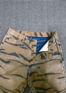 Wild Tiger Print Jeans