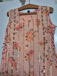 Beautiful Floral Print Maxi Dress