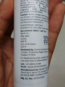 SkinInspired Total Care Sunscreen Gel SPF 50+