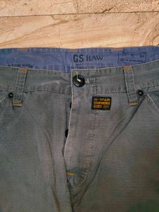 Men's Grey Relaxed Fit Trousers