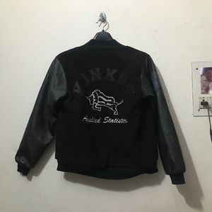 Baseball Black Varsity Jacket
