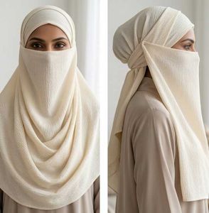Elegant Cream Scarf