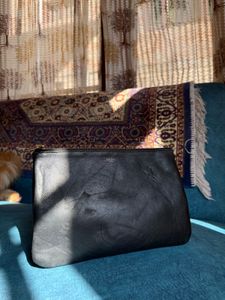 Celine duo Leather Clutch