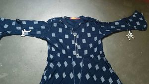 Stylish Navy Blue Printed Kurta
