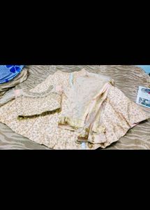 Embroidered peach women  Lehenga Choli Set