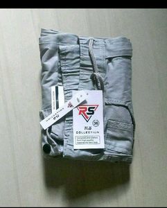 Grey cargo pant