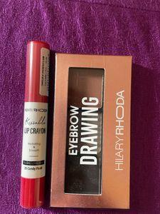 Hilary Rhoda Lip Crayon & Eyebrow Drawing
