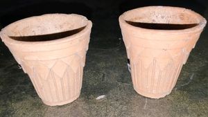 Set of 4 Designed Terracotta Kulhads