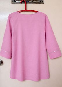👚Pink Cotton Blend Top XXL (44”)