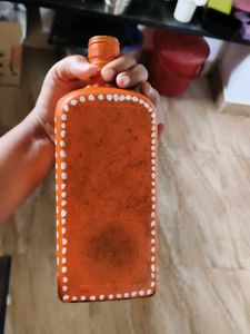 Hand-Painted Decorative Bottle
