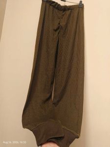 Comfortable Brown Ribbed joggers