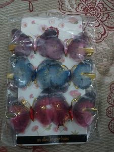Butterfly Hair Clips - Set of 3