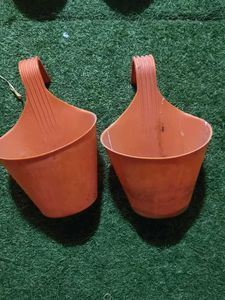 Set of 7 Colorful Planters