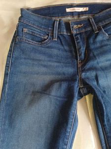Levi's 710 Super Skinny Jeans Mid Rise