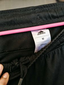 Adidas track Black Joggers