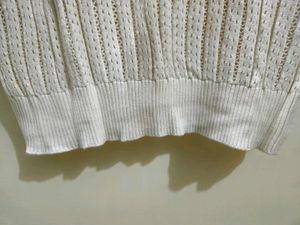 🤍 Chrochet Knit Top! 🌬️