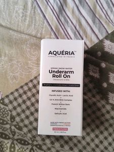 AQUERIA Underarm Roll On - Spring Snow Water