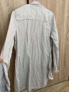 Light Wash Denim Button-Down