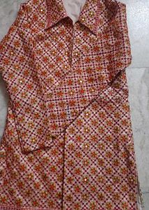 Embroidered Mirror Work Blouse