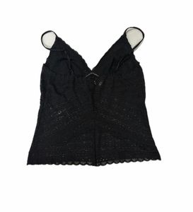 y2k Sheer Lace Camisole Top