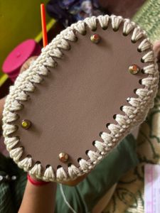 Handmade Crochet Sunflower Bag