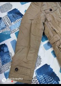 Khaki Casual Jacket coat size 2xl