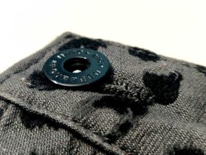 Y2K Leopard Print Grey Denim Shorts