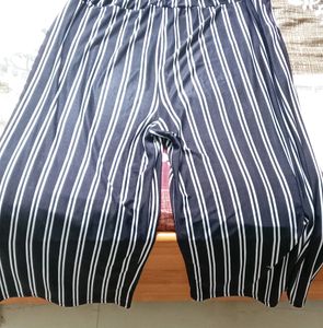 Women's Stripes Lining Palazzo