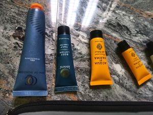 Tumi Pouch with amenities